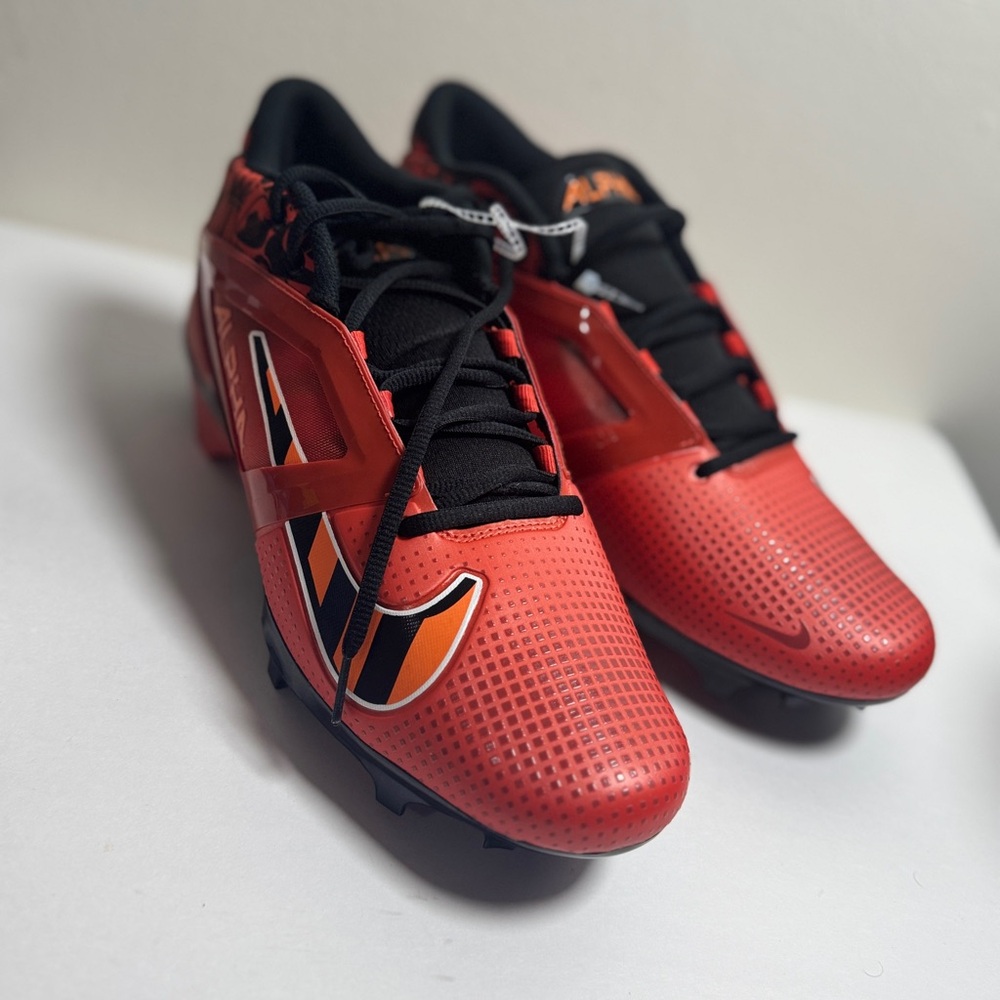 Nike Red and Black Athletic Cleats